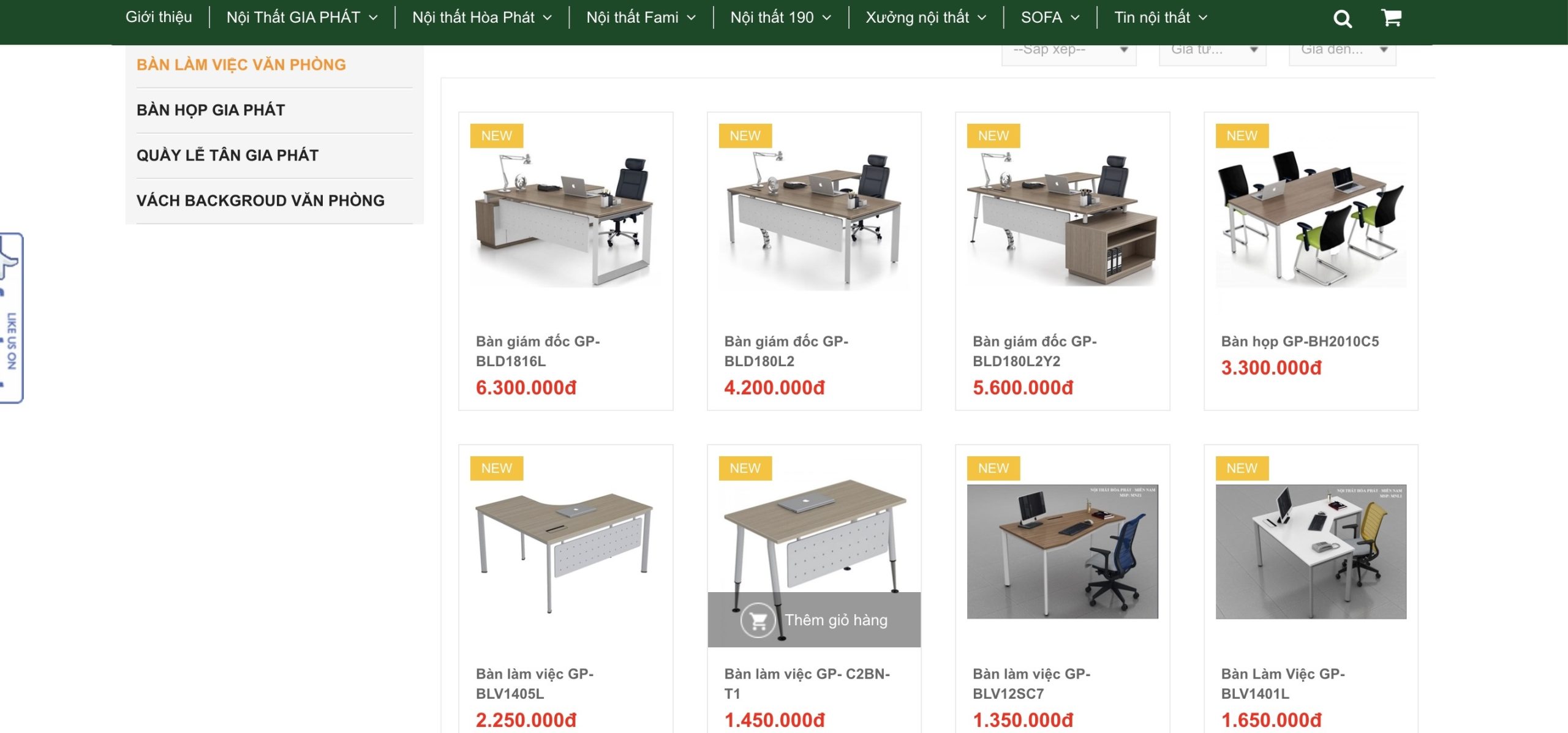 Nội thất Gia Phát - Địa chỉ mua bàn giám đốc quận 2 uy tín