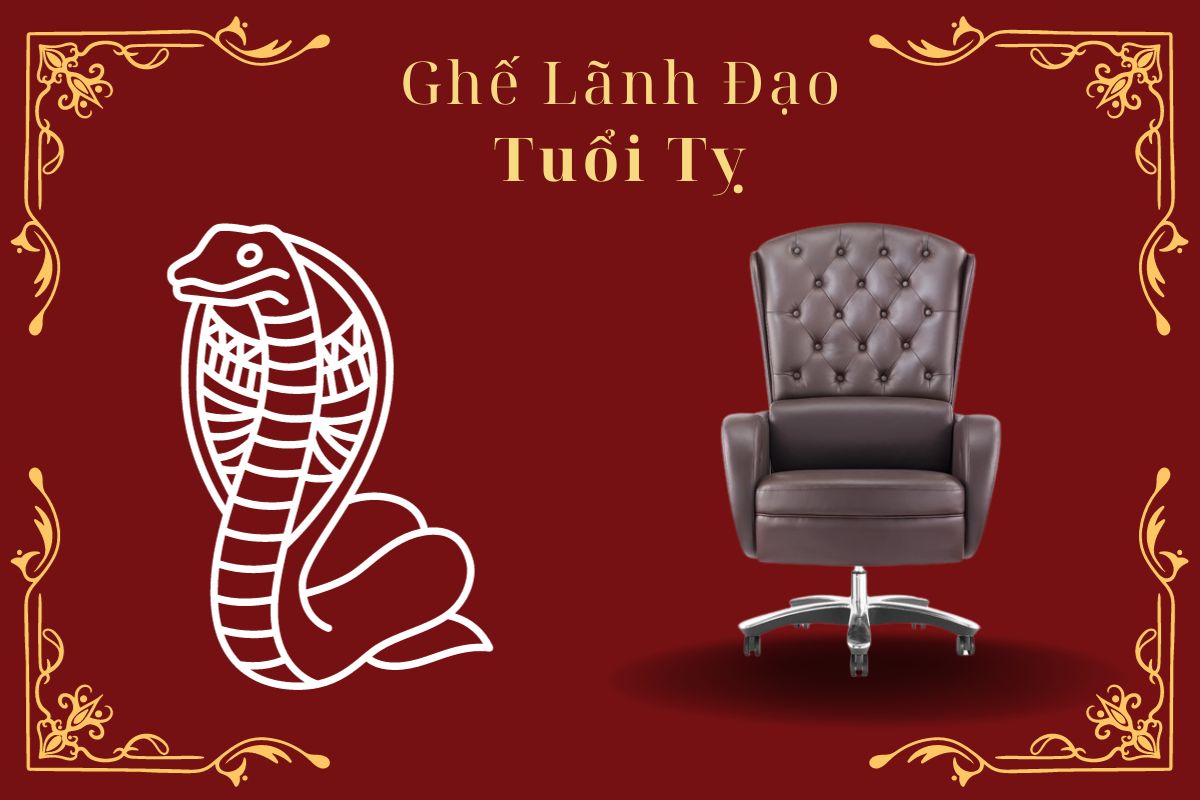 Ghế giám đốc cho người tuổi Tỵ NO27A