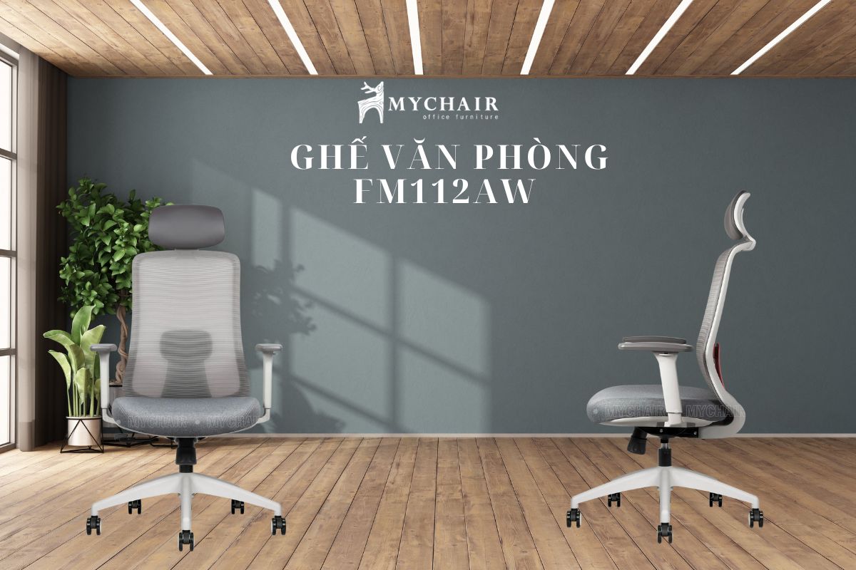 Ghế công thái học gaming nhập khẩu hiện đại FM112AW