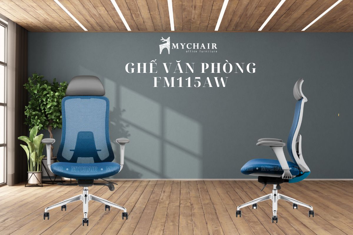 Ghế gaming ergonomic cao cấp nhập khẩu FM115AW