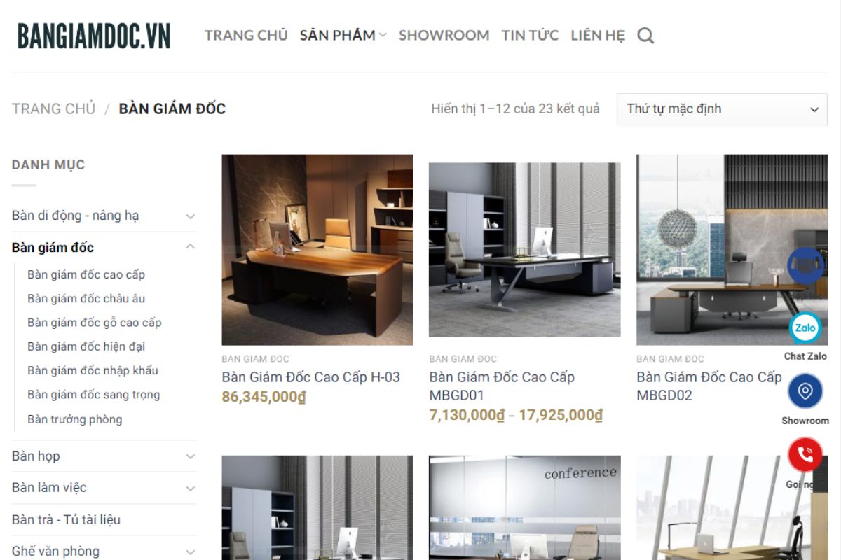 BANGIAMDOC - Địa chỉ mua bàn giám đốc quận 5 giá tốt