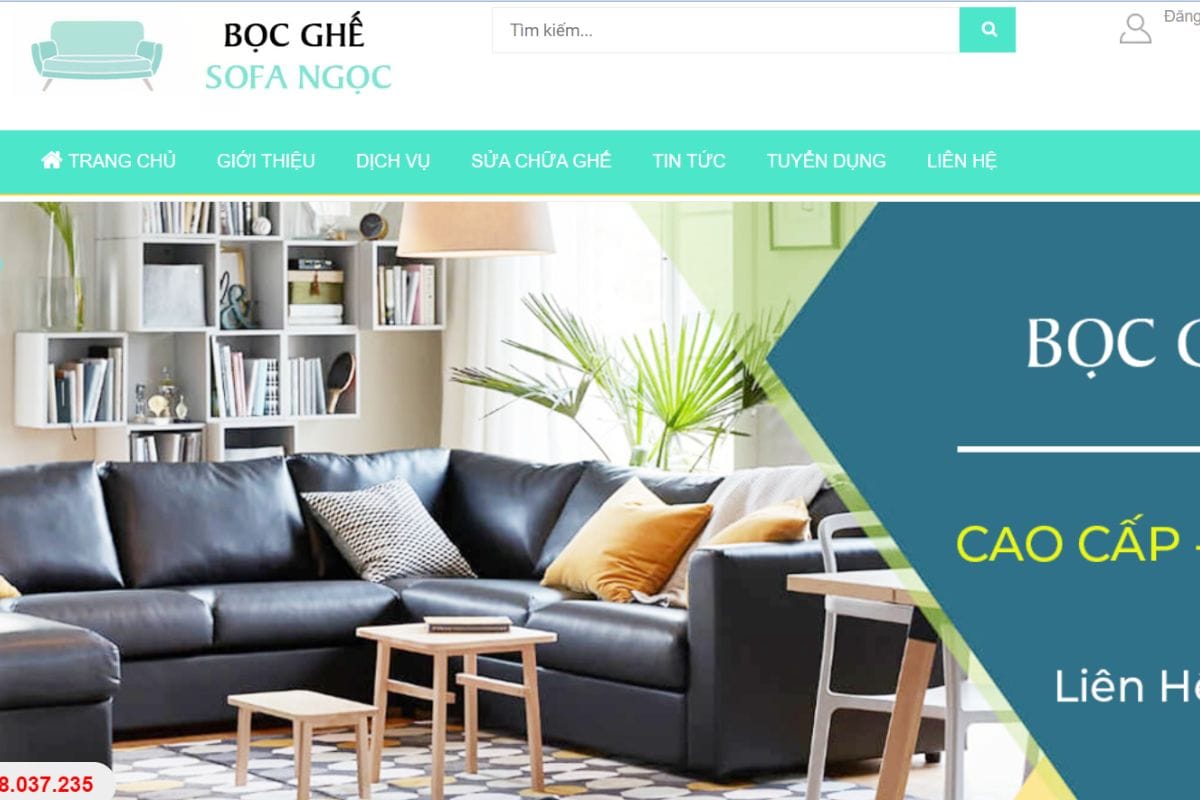 Sofa Ngọc - Địa chỉ bọc ghế giám đốc tại Hà Nội