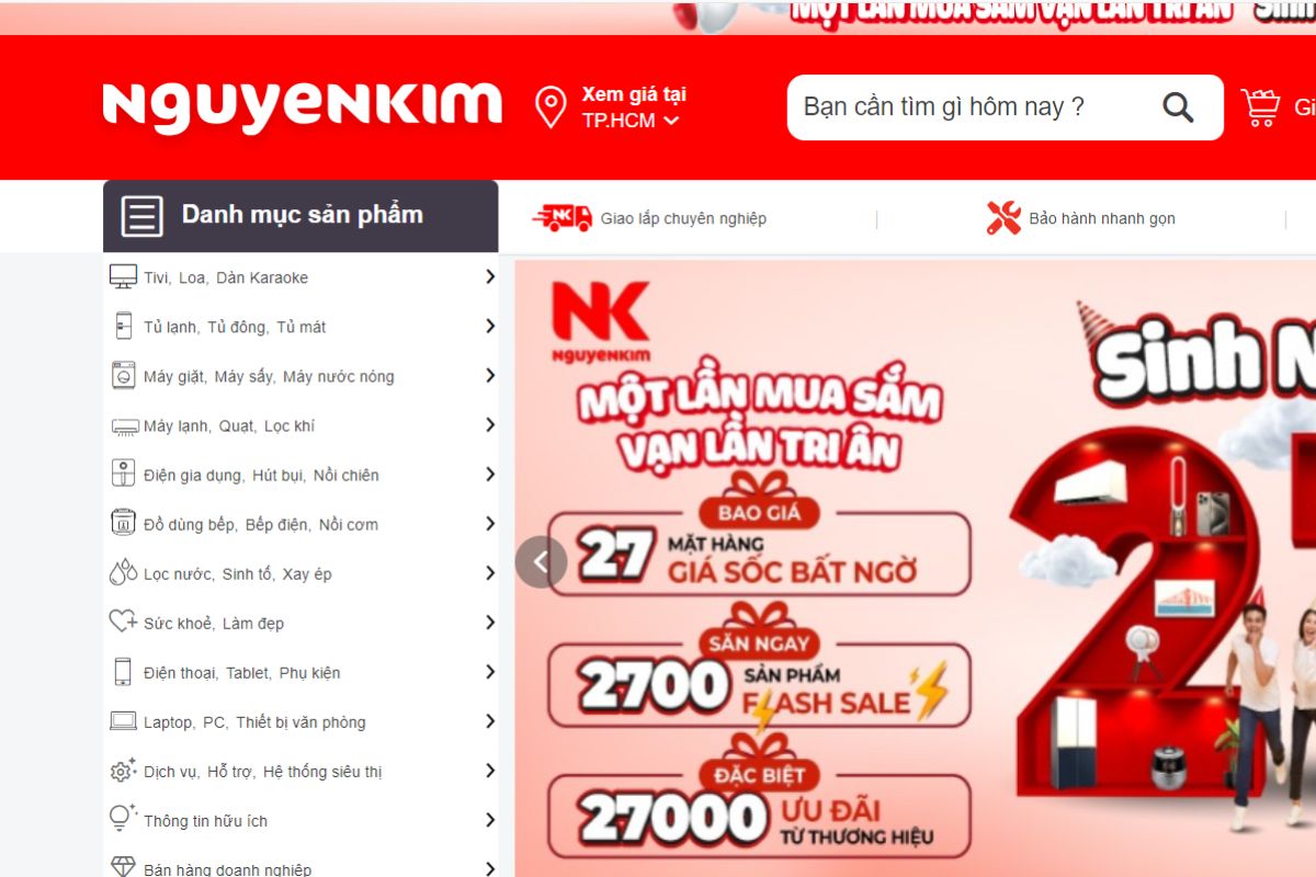 Nguyễn Kim - Cửa hàng bán máy chiếu phòng họp giá tốt
