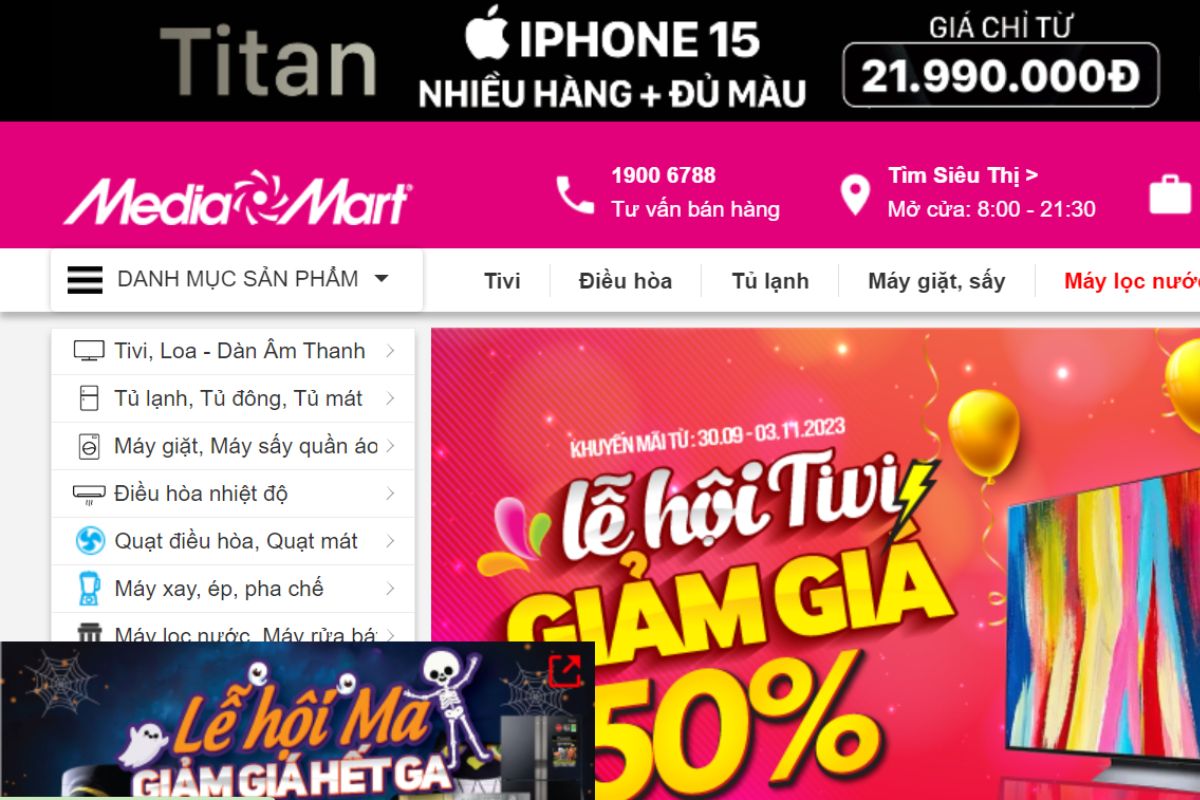 MediaMart - Cửa hàng cung cấp tivi phòng họp loại tốt chất lượng cao