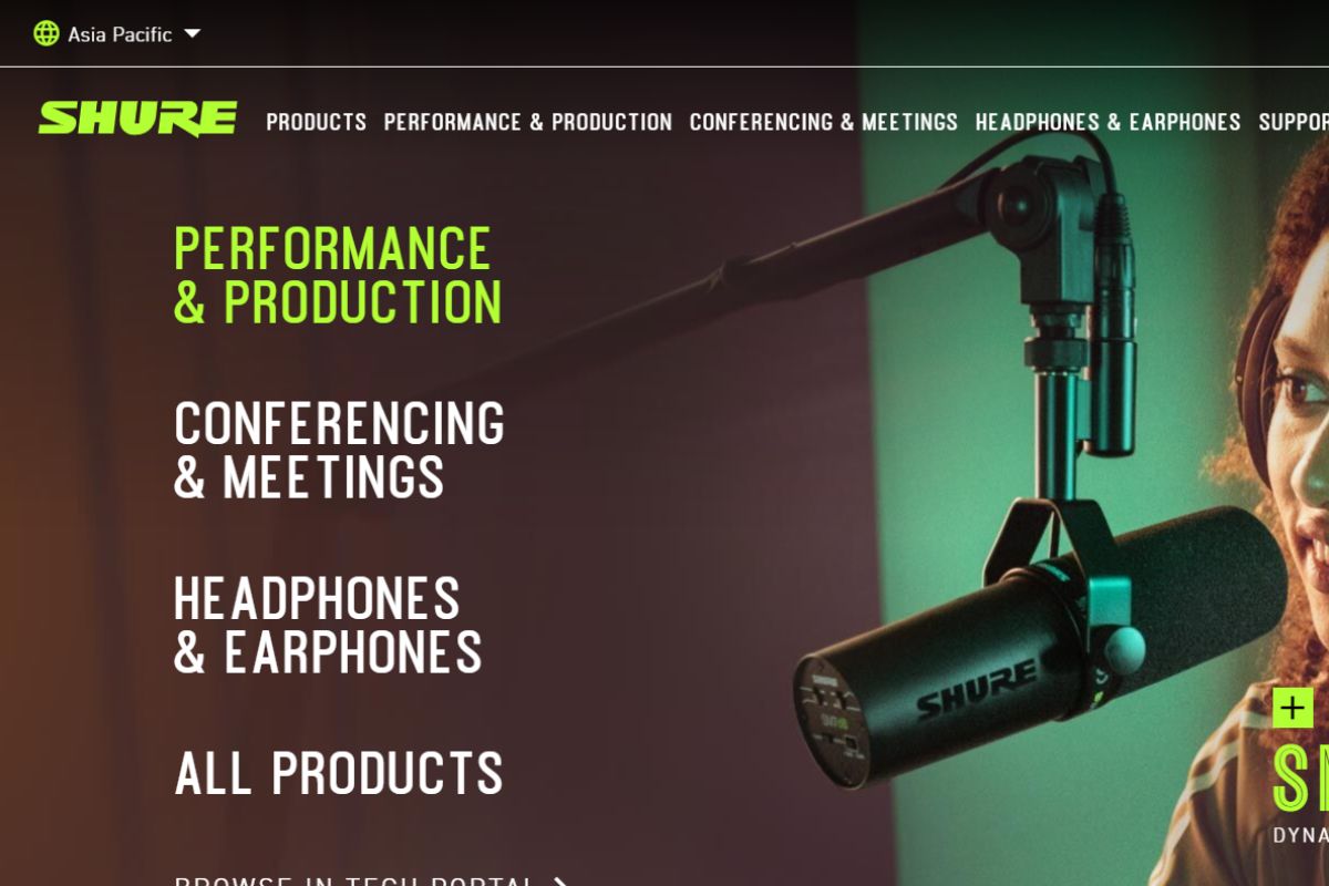 Shure cung cấp loa phòng họp chất lượng