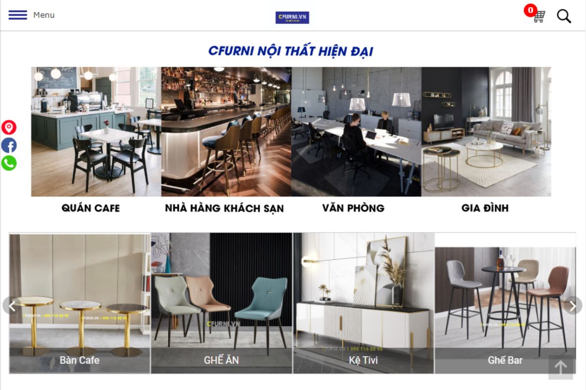 Cfurni - Địa chỉ mua bàn giám đốc quận Tân Bình bền đẹp