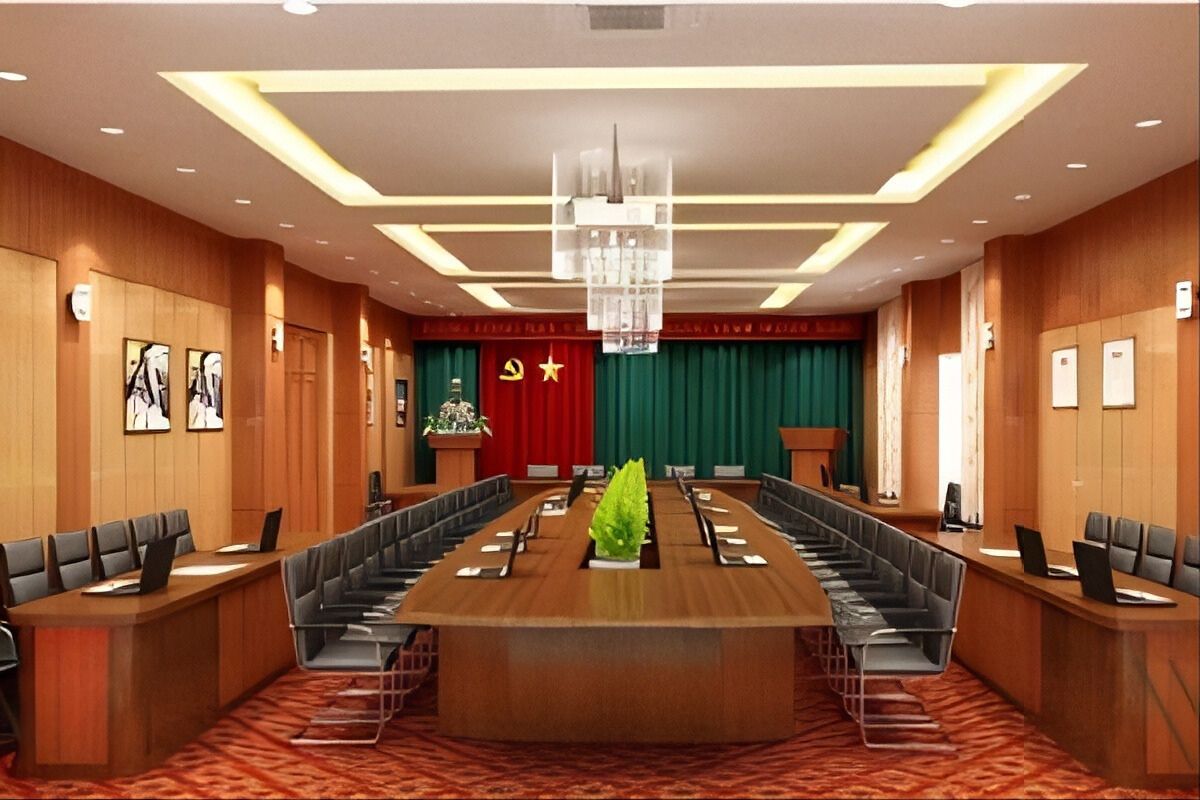 Đèn trang trí phòng họp, hội trường sang trọng, trang nghiêm