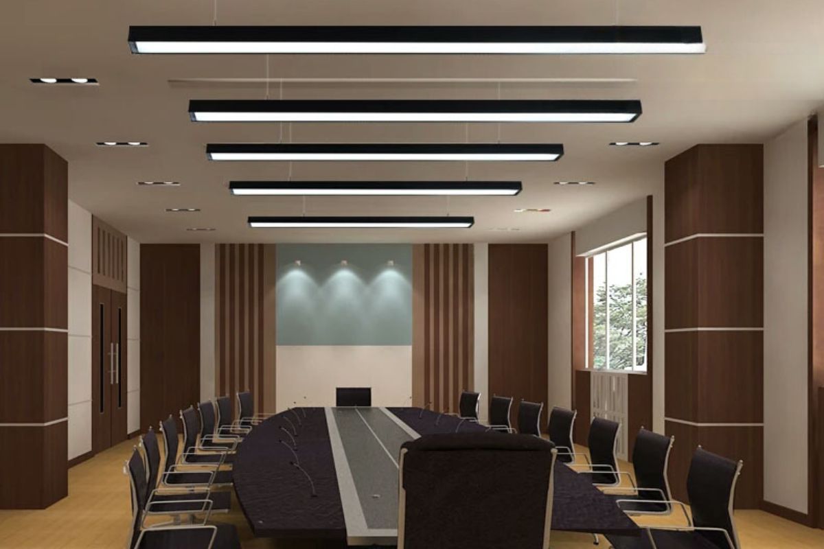 Đèn decor phòng họp ấn tượng