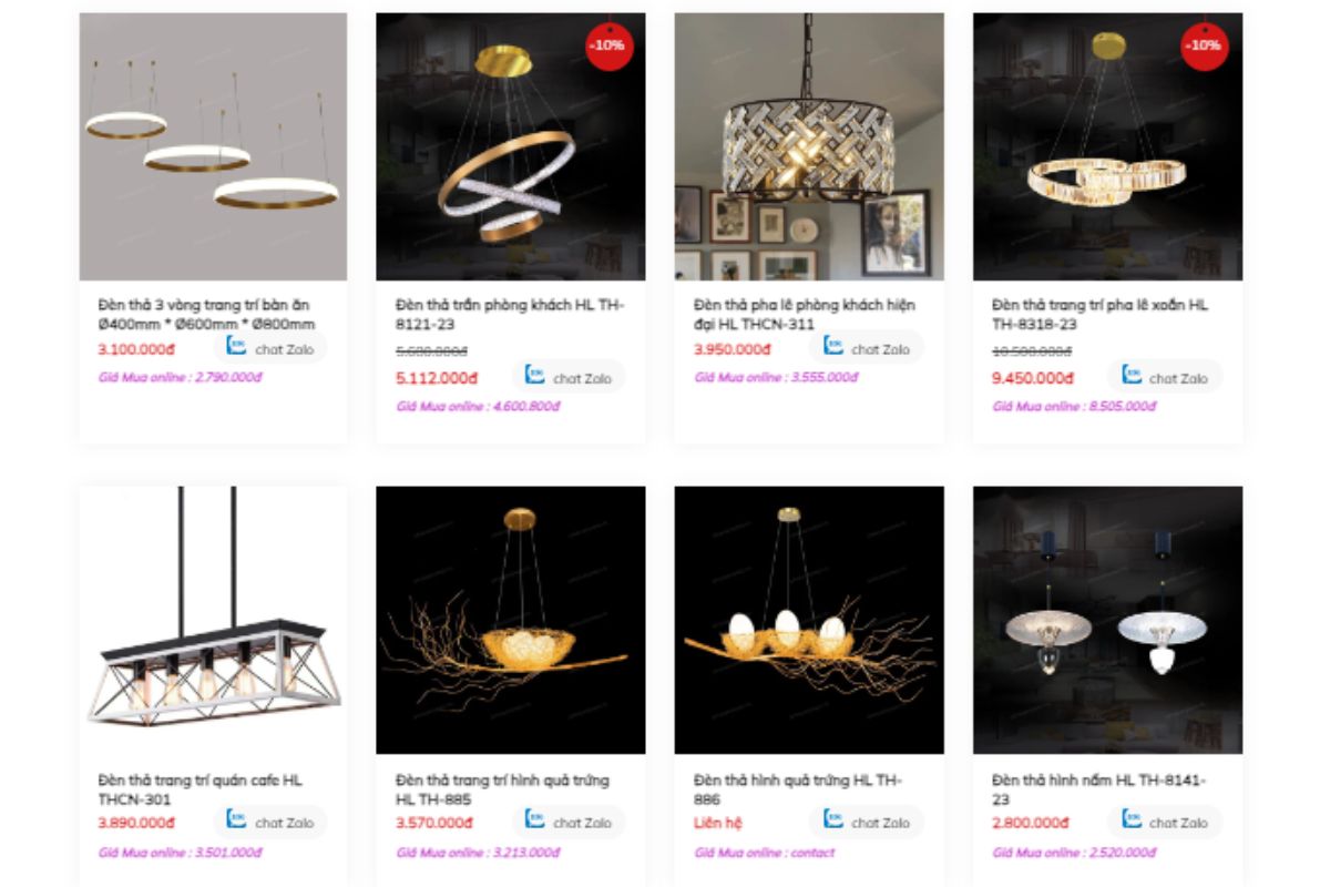 Ánh Sáng - Đơn vị cung cấp đèn decor phòng họp chất lượng