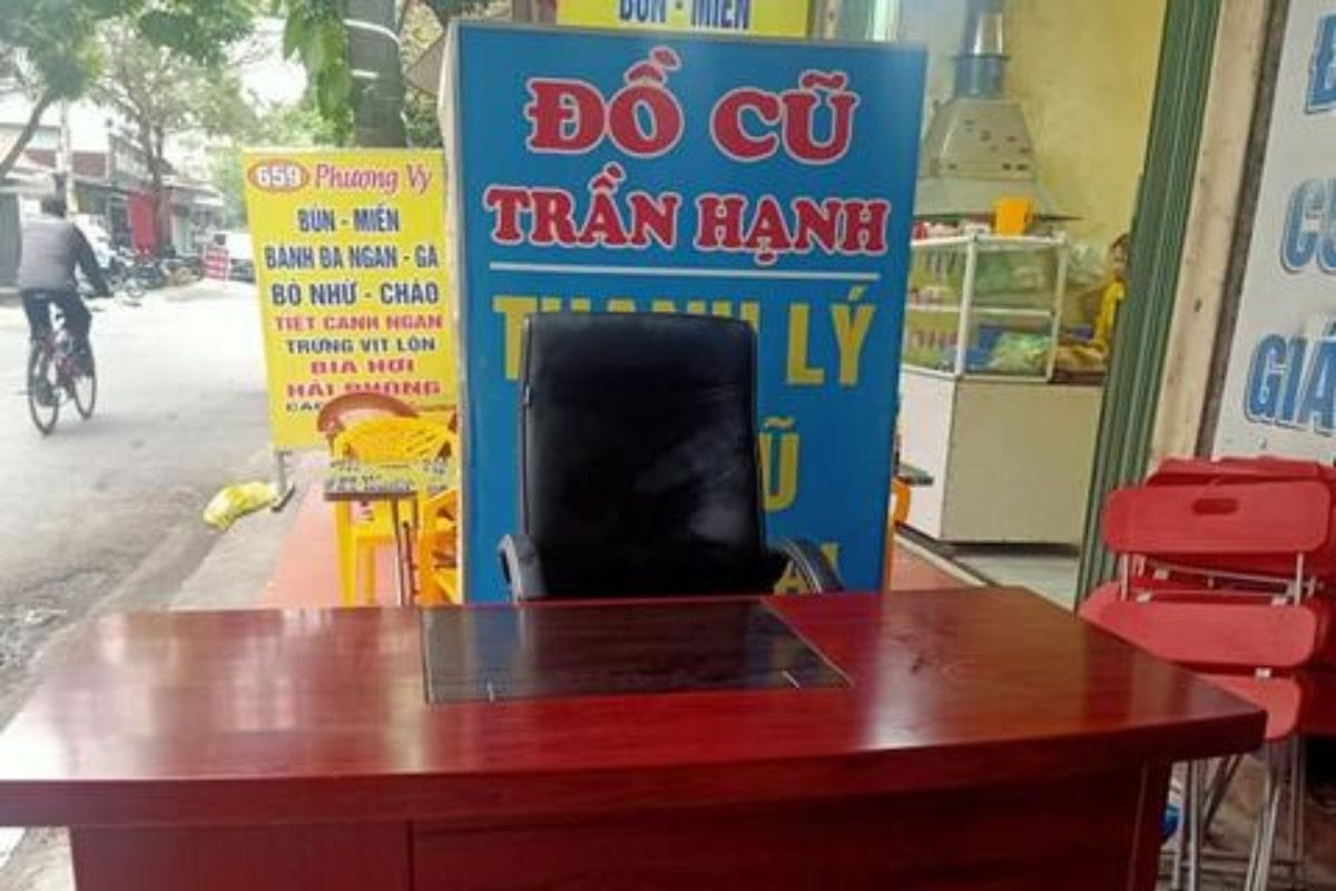Đồ cũ Trần Hạnh - Địa chỉ mua ghế giám đốc thanh lý Hải Phòng