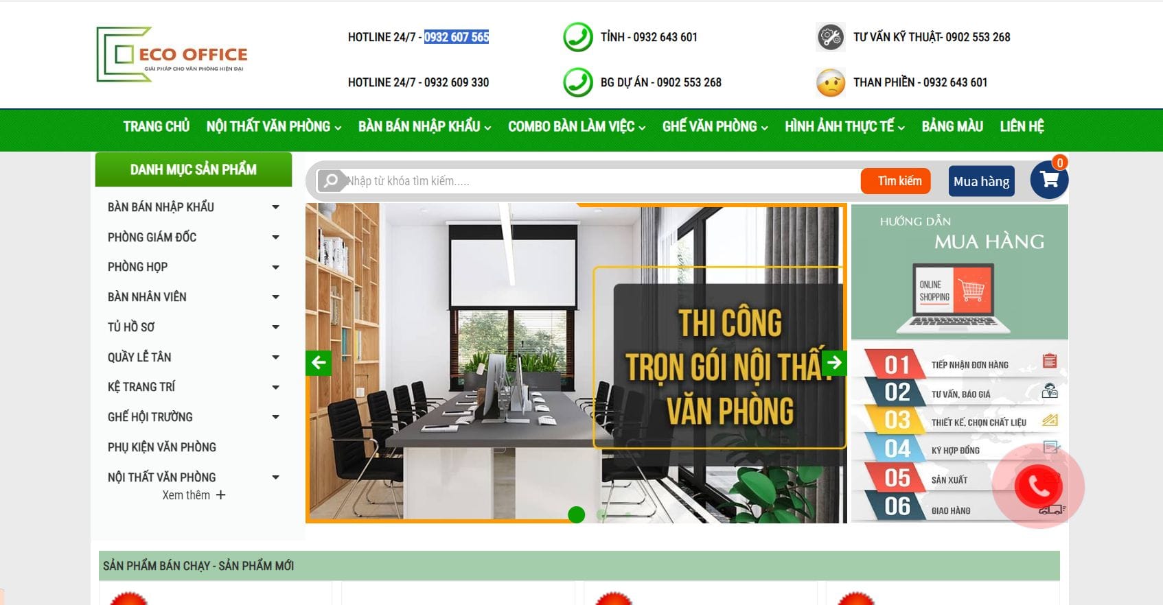 Eco Office - Địa chỉ mua ghế giám đốc quận 12 uy tín