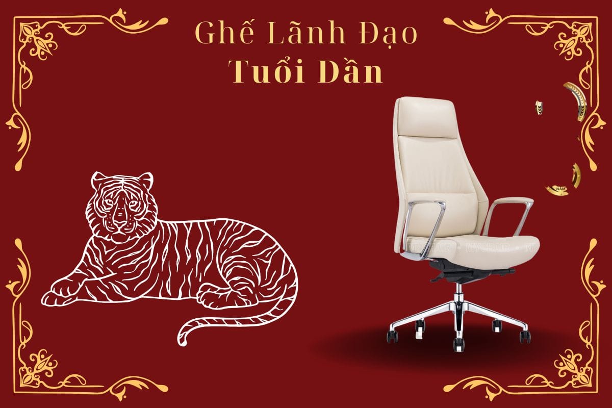 Ghế giám đốc cho người tuổi Dần FA834A