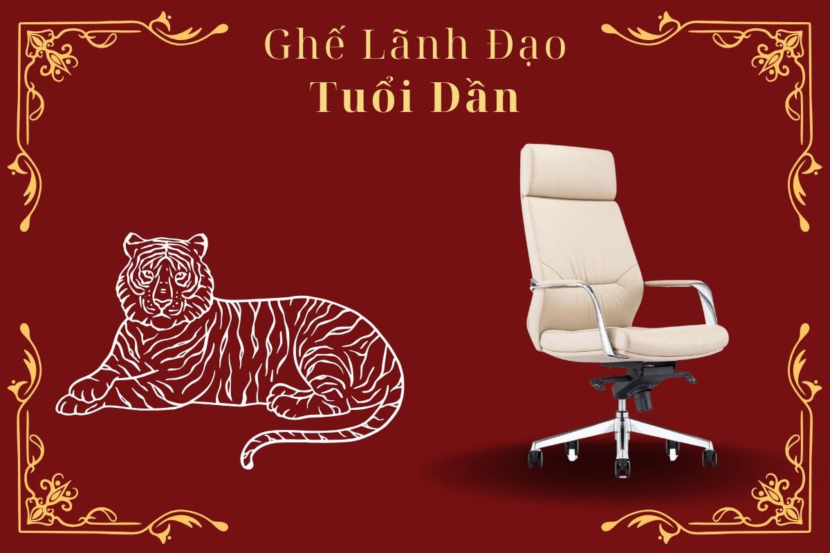 Ghế giám đốc cho người tuổi Dần MO820A