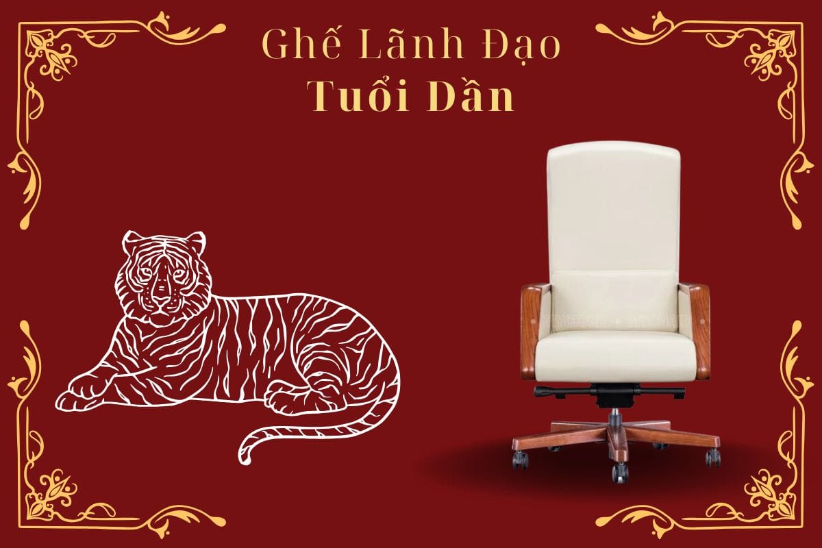 Ghế giám đốc cho người tuổi Dần NO533A