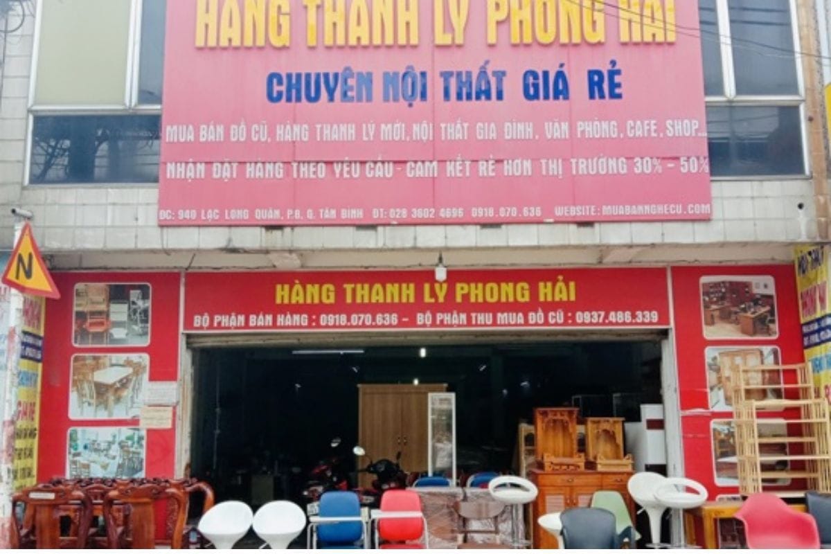 Cửa hàng Thanh Hải - Địa chỉ mua ghế giám đốc thanh lý TPHCM