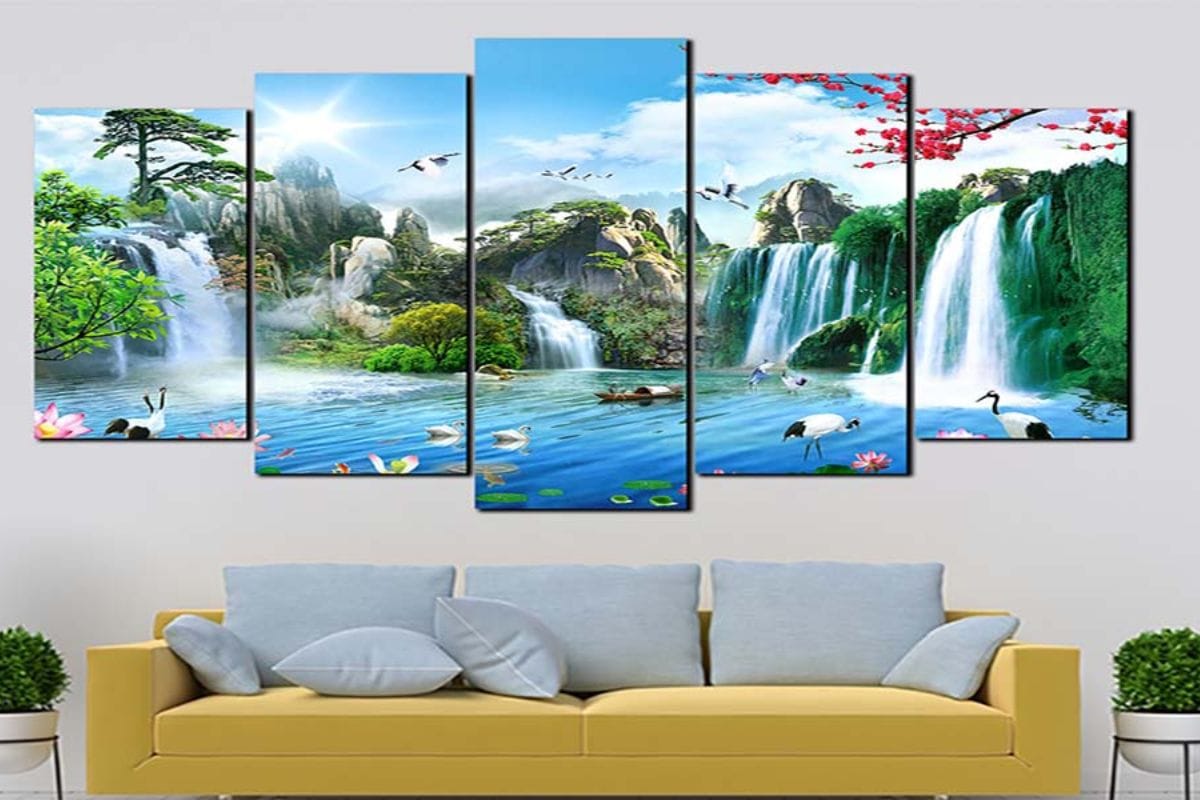 Giá tranh treo phòng giám đốc mệnh Thủy