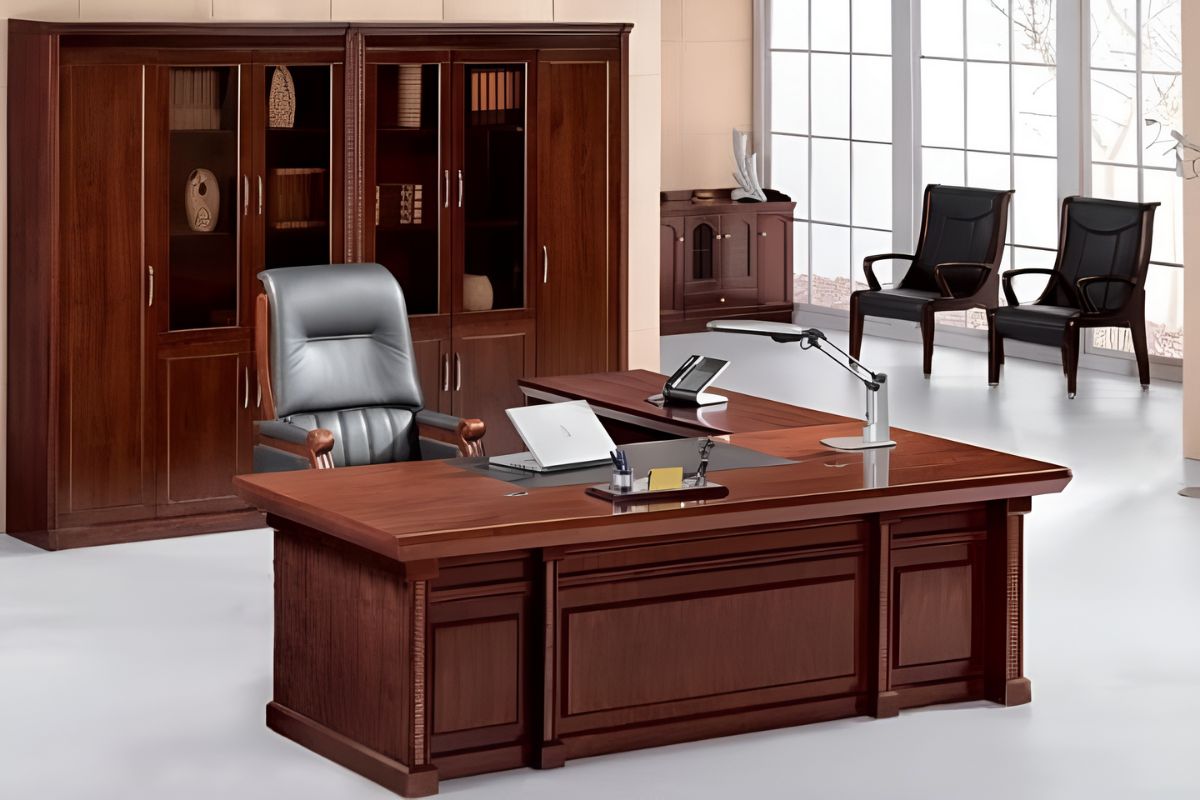 Khái niệm bàn giám đốc gỗ xoan đào