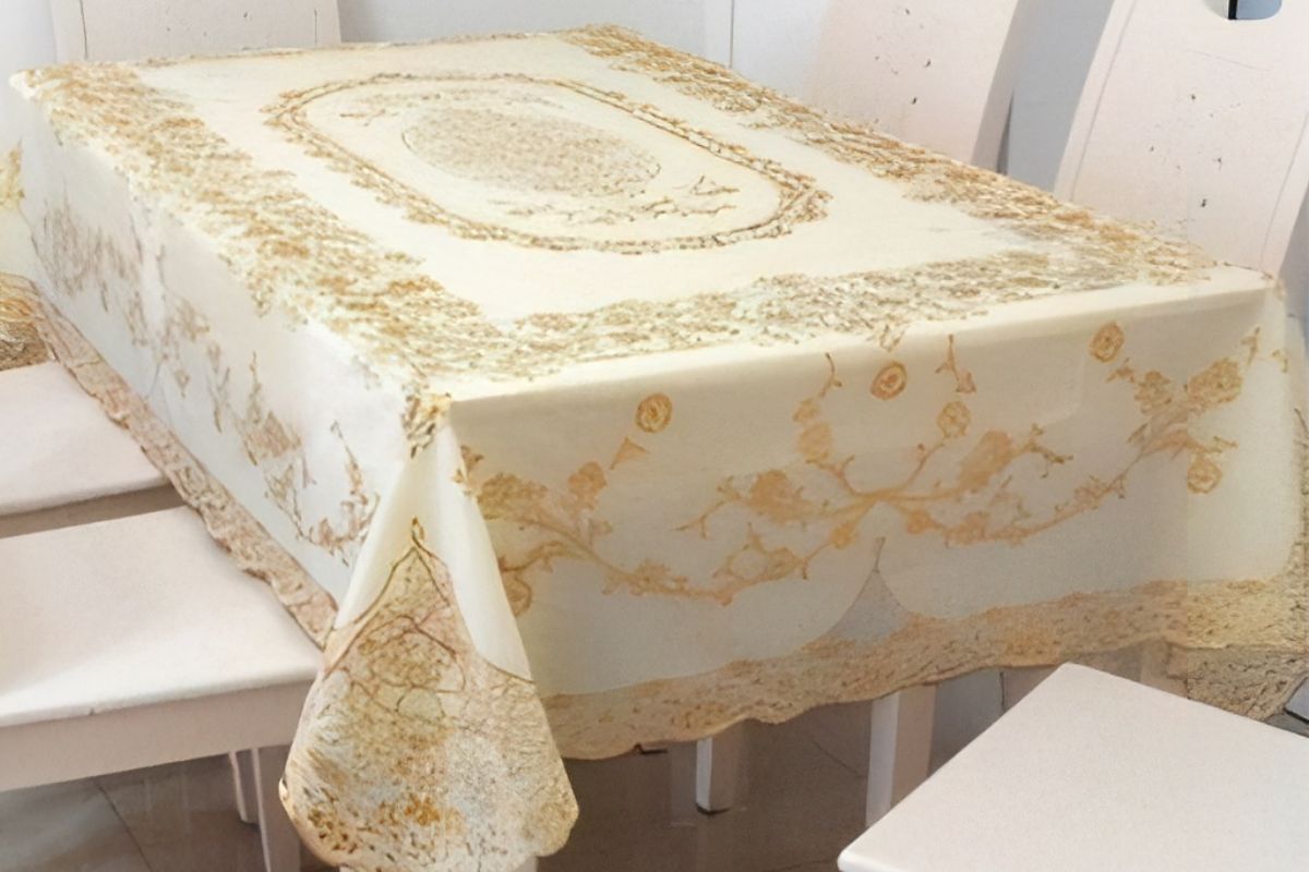 Khăn trải bàn phòng họp kiểu dáng hình chữ nhật sang trọng