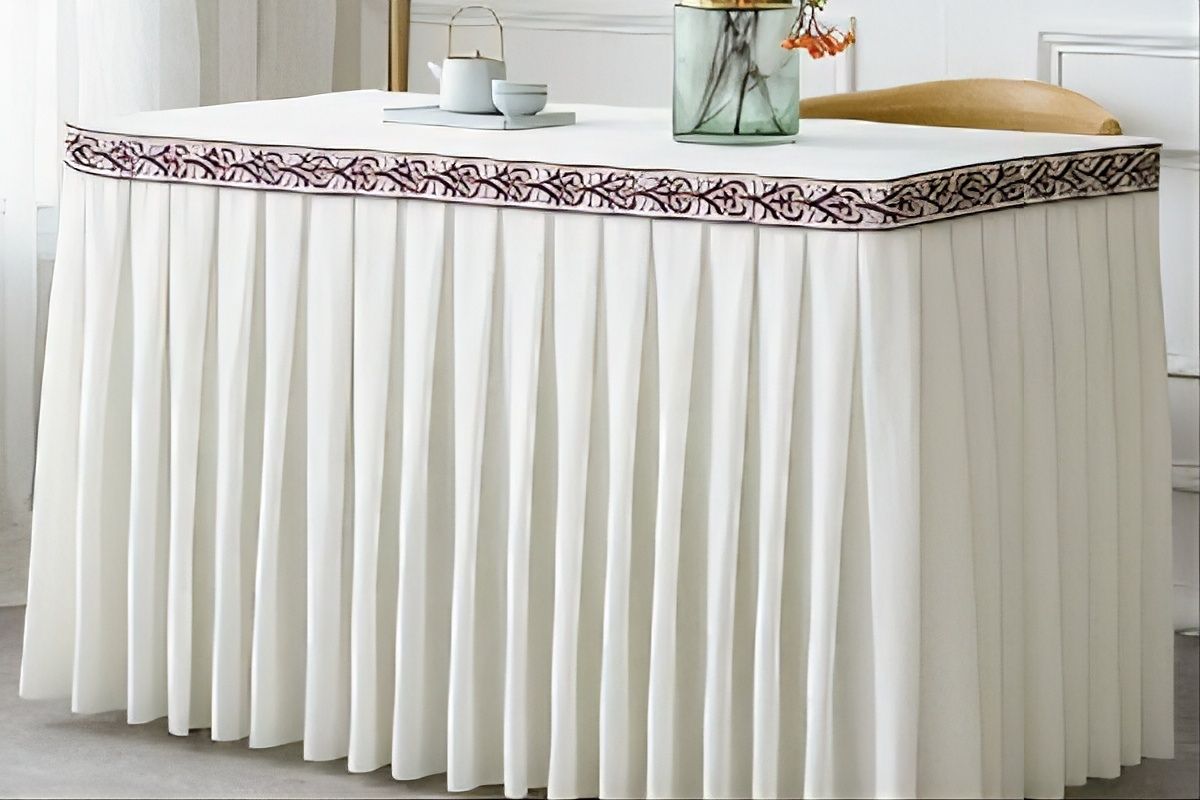 Khăn trải bàn phòng họp trơn 1 màu cao cấp