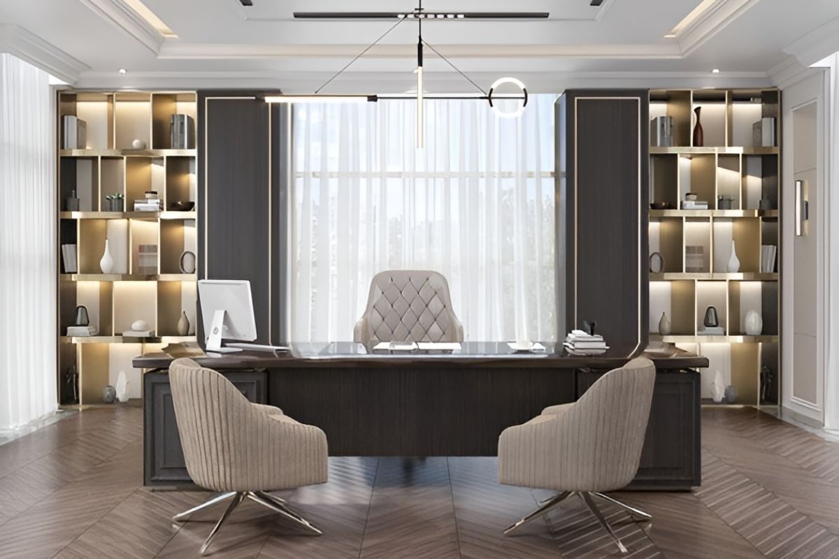Màu sắc trong thiết kế nội thất phòng giám đốc phong cách Minimalism