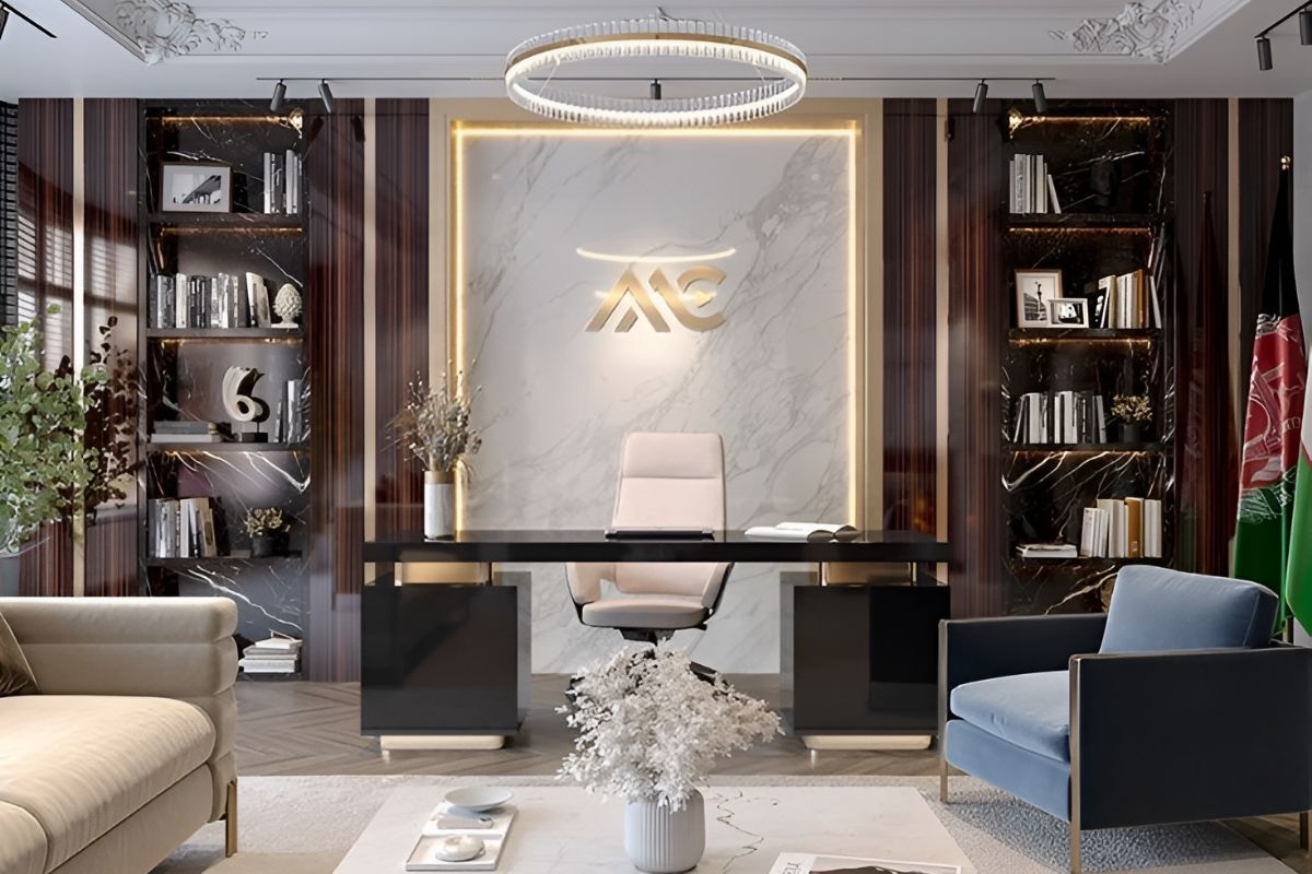 Ánh sáng trong thiết kế nội thất phòng giám đốc phong cách Minimalism