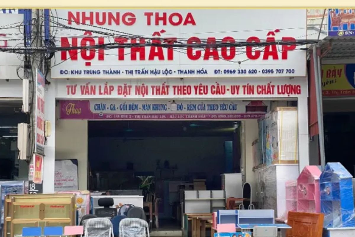 Nội thất Nhung Thoa - Địa chỉ mua bàn giám đốc Thanh Hóa uy tín