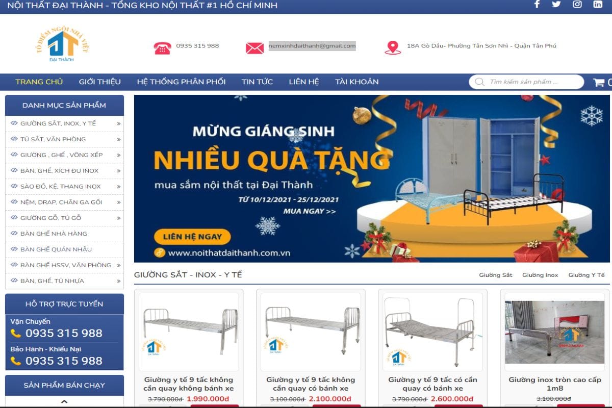 Nội thất Đại Thành - Địa chỉ mua ghế giám đốc quận Tân Phú uy tín
