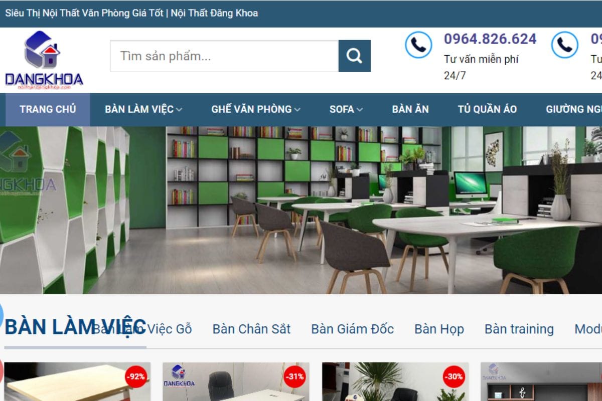 Nội thất Đăng Khoa - Địa chỉ mua ghế giám đốc quận 12 uy tín