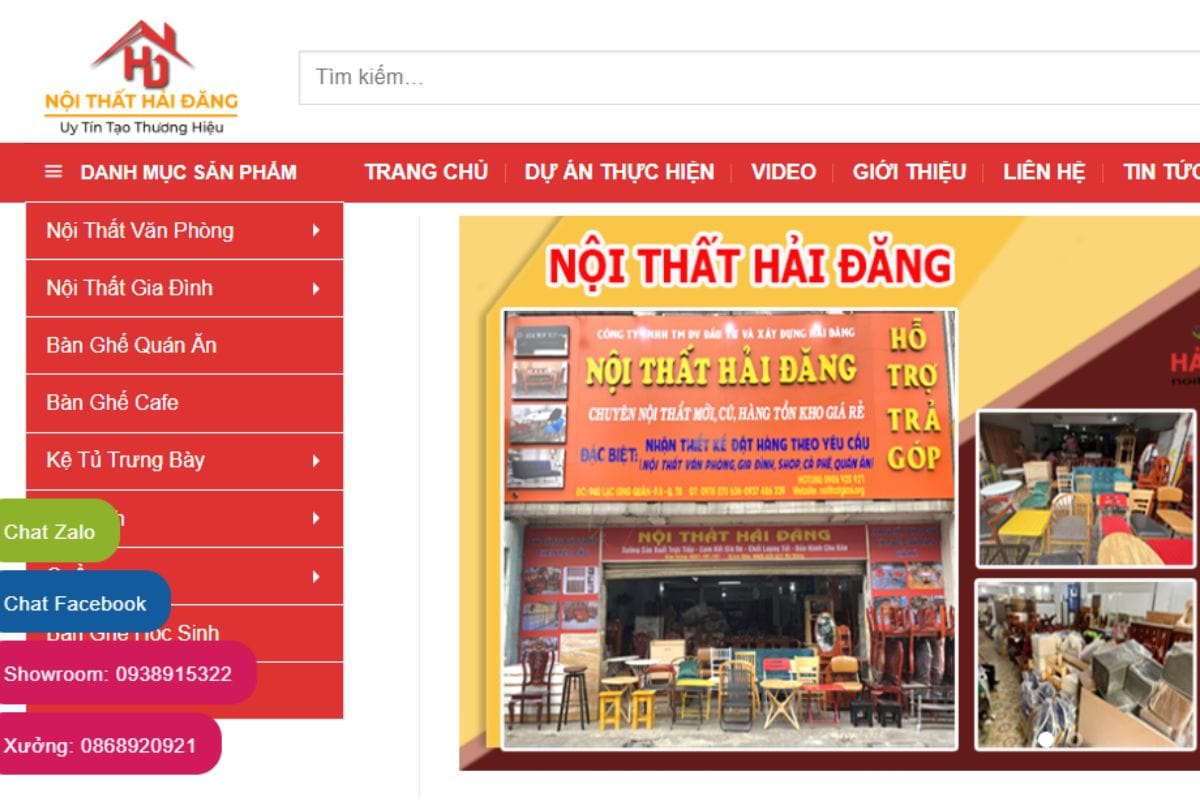 Nội thất Hải Đăng - Địa chỉ mua ghế giám đốc quận 5 uy tín