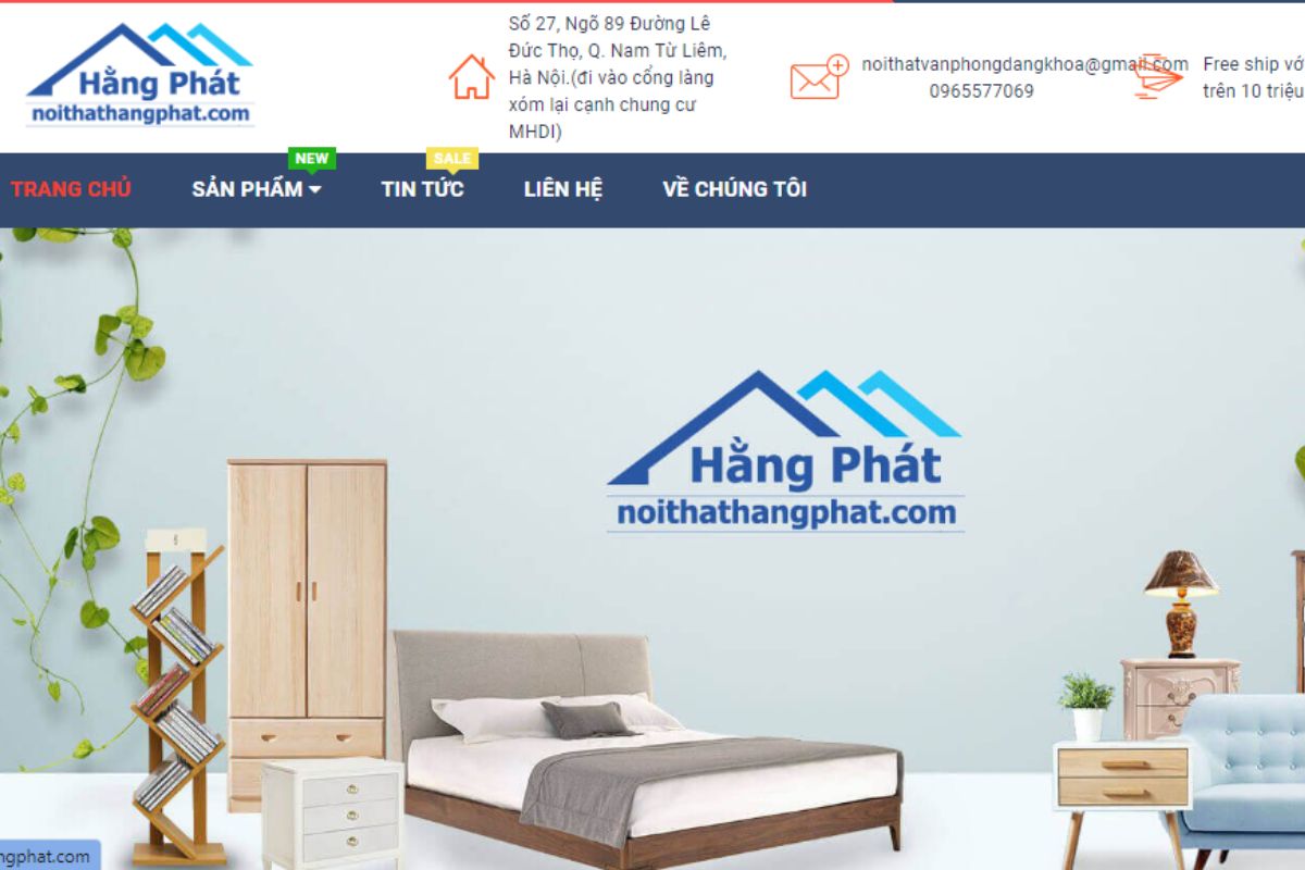 Nội thất Hằng Phát - Địa chỉ mua bàn giám đốc tại TP Vinh uy tín