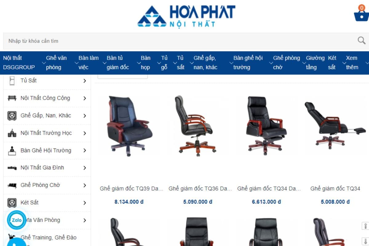 Nội thất miền Nam - Địa chỉ mua ghế giám đốc quận 5 uy tín
