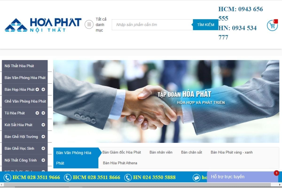 Nội thất Hòa Phát - Địa chỉ mua ghế giám đốc tại quận 6 chất lượng