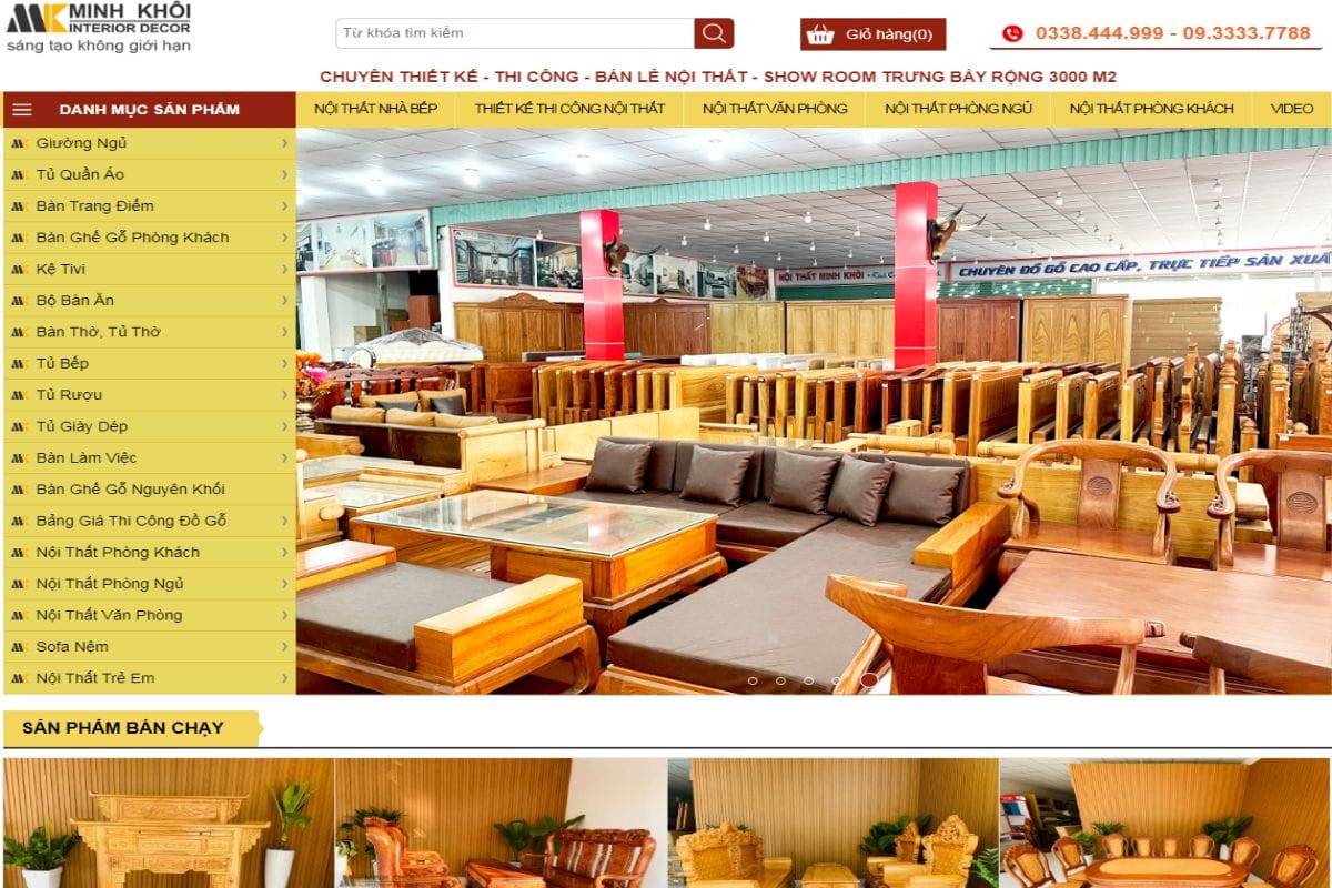 Nội thất Minh Khôi - Địa chỉ mua ghế giám đốc quận Tân Phú uy tín