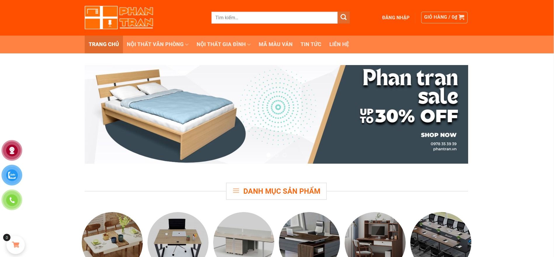 Nội thất phan trần - Địa chỉ mua bàn giám đốc quận 7 giá rẻ