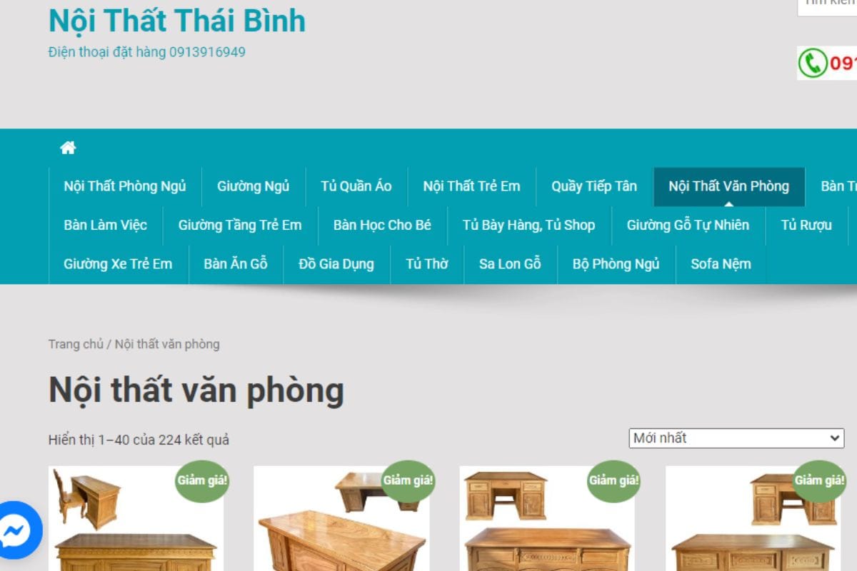 Nội thất Thái Bình - Địa chỉ mua ghế giám đốc quận 6 uy tín