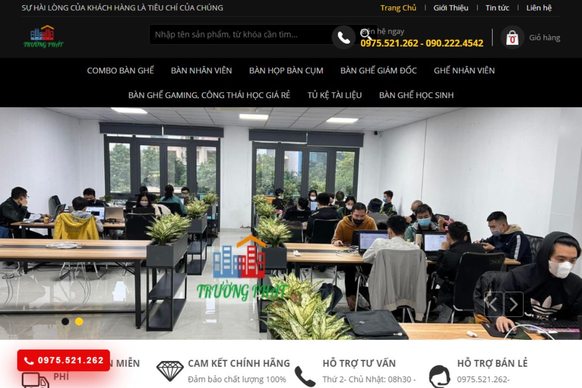 Nội thất Trường Phát - Địa chỉ mua bàn giám đốc quận Nam Từ Liêm chất lượng cao 