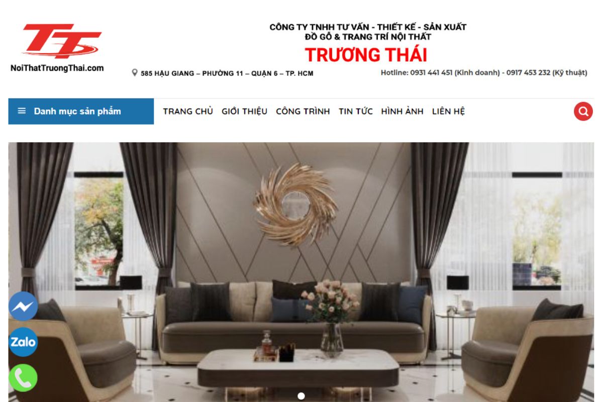 Nội thất Trương Thái - Địa chỉ mua bàn giám đốc quận 6 uy tín