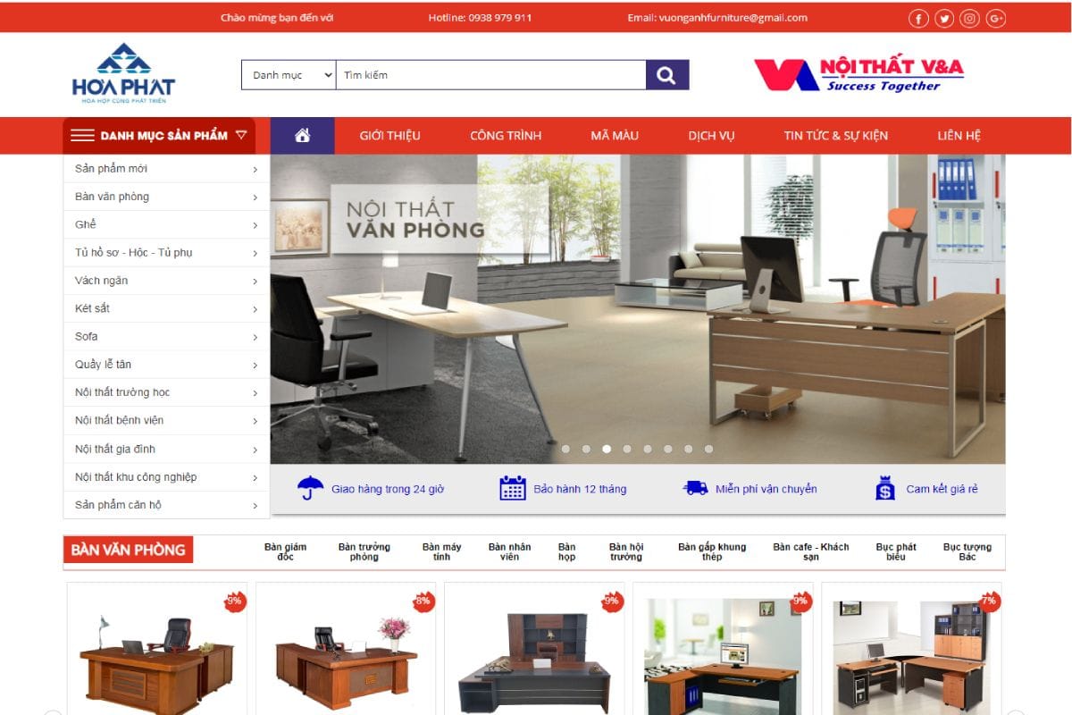 Nội thất Vương Anh - Địa chỉ mua ghế giám đốc quận Gò Vấp uy tín