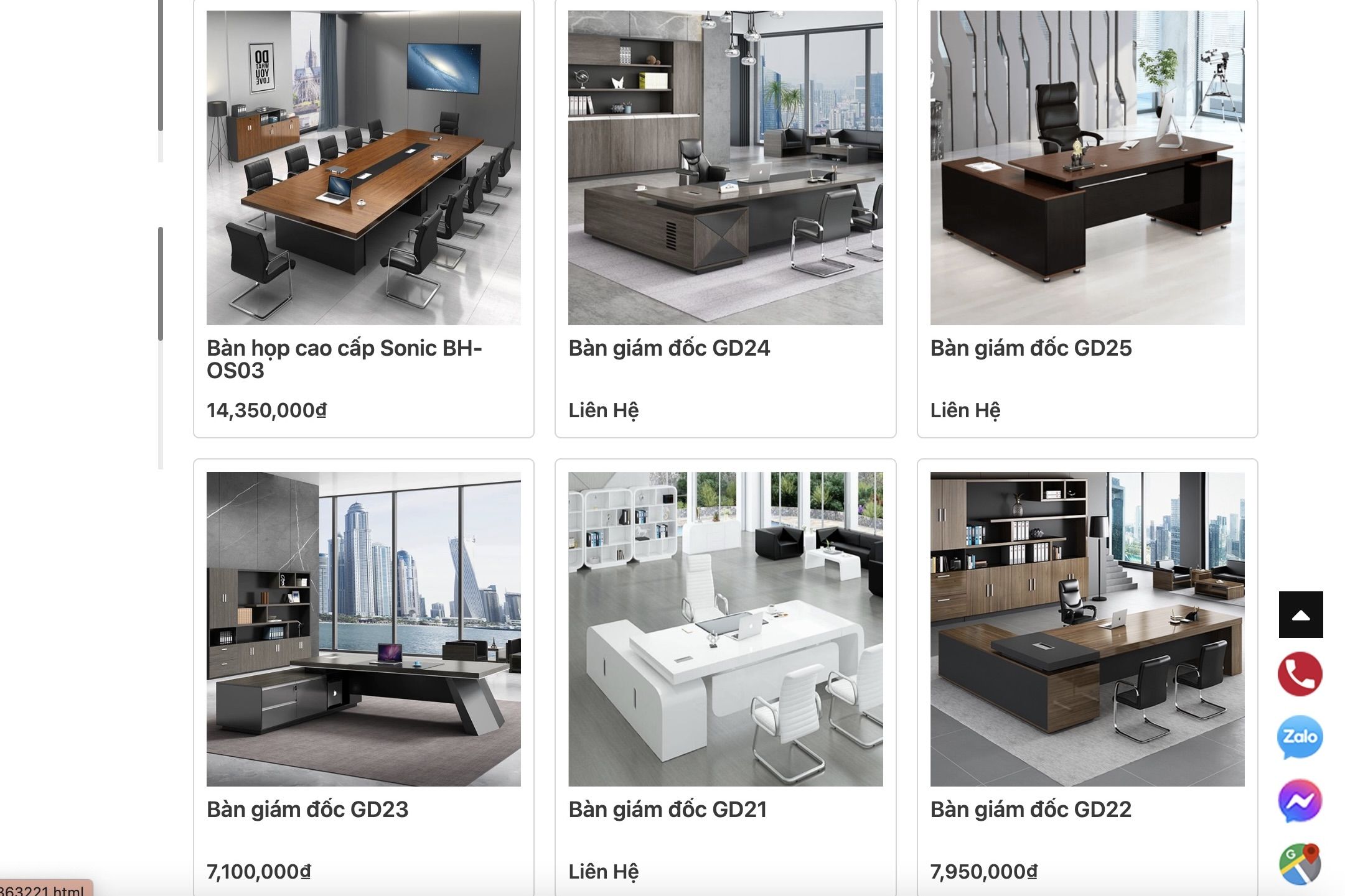 OS Furniture - Địa chỉ mua bàn giám đốc quận 9 giá tốt