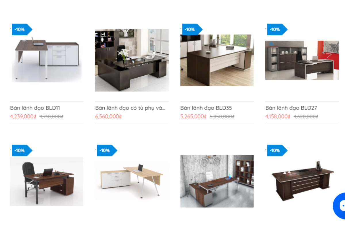 Sài Gòn Furniture - Địa chỉ mua bàn giám đốc quận 12