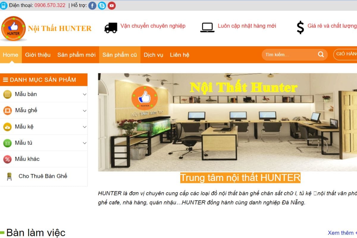 Nội thất Hunter - Địa chỉ sửa ghế giám đốc Đà Nẵng chất lượng