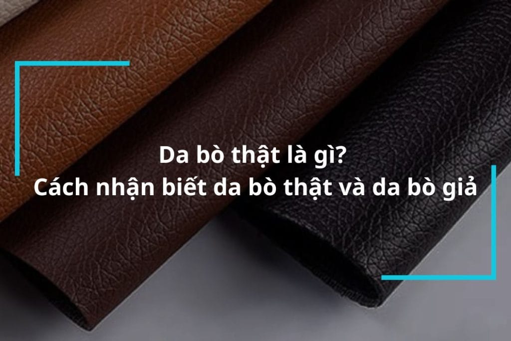 Tìm hiểu về da bò thật