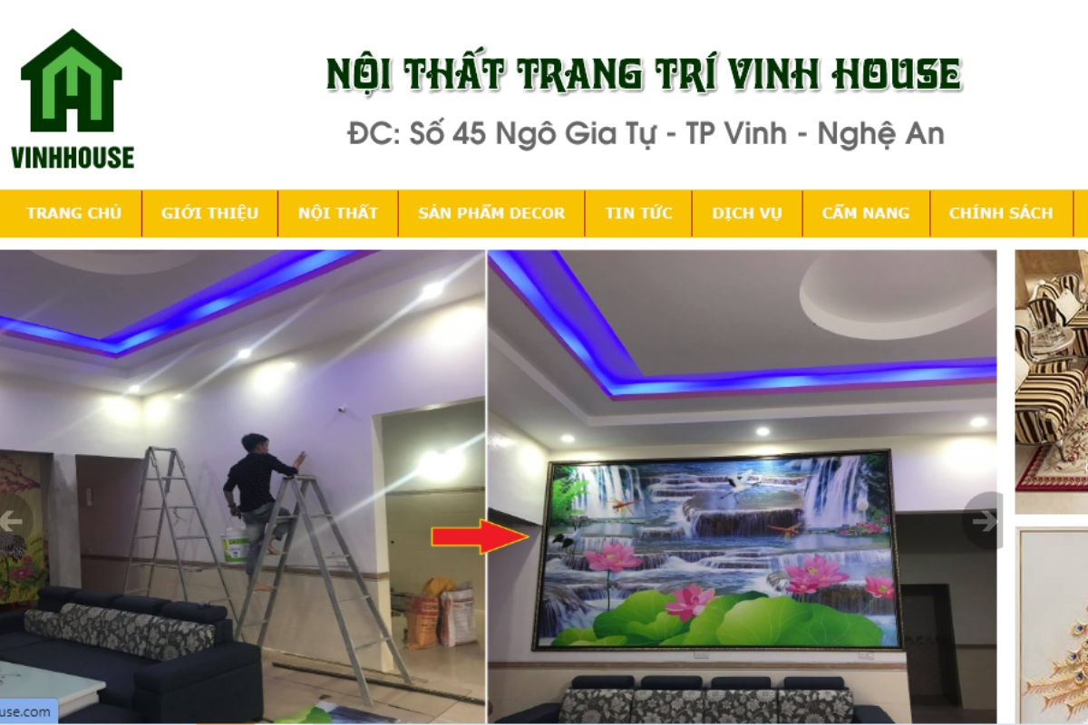 Nội thất Vinh House - Địa chỉ mua bàn giám đốc tại TP Vinh chất lượng