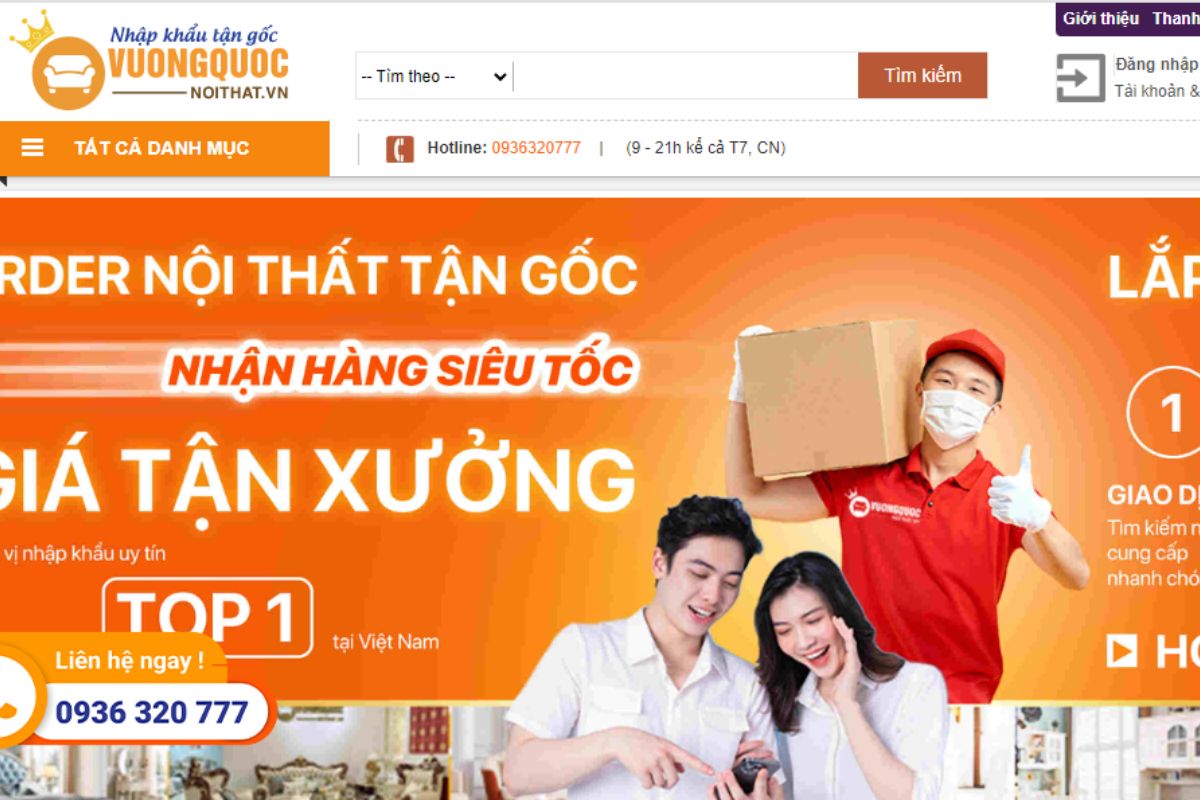 Vương quốc nội thất - Địa chỉ mua bàn giám đốc quận Phú Nhuận giá rẻ
