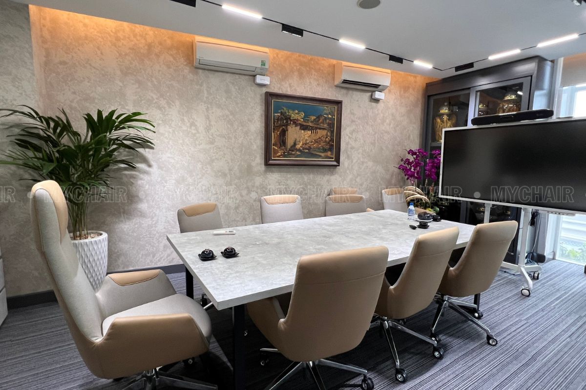Decor phòng họp bằng tranh ảnh