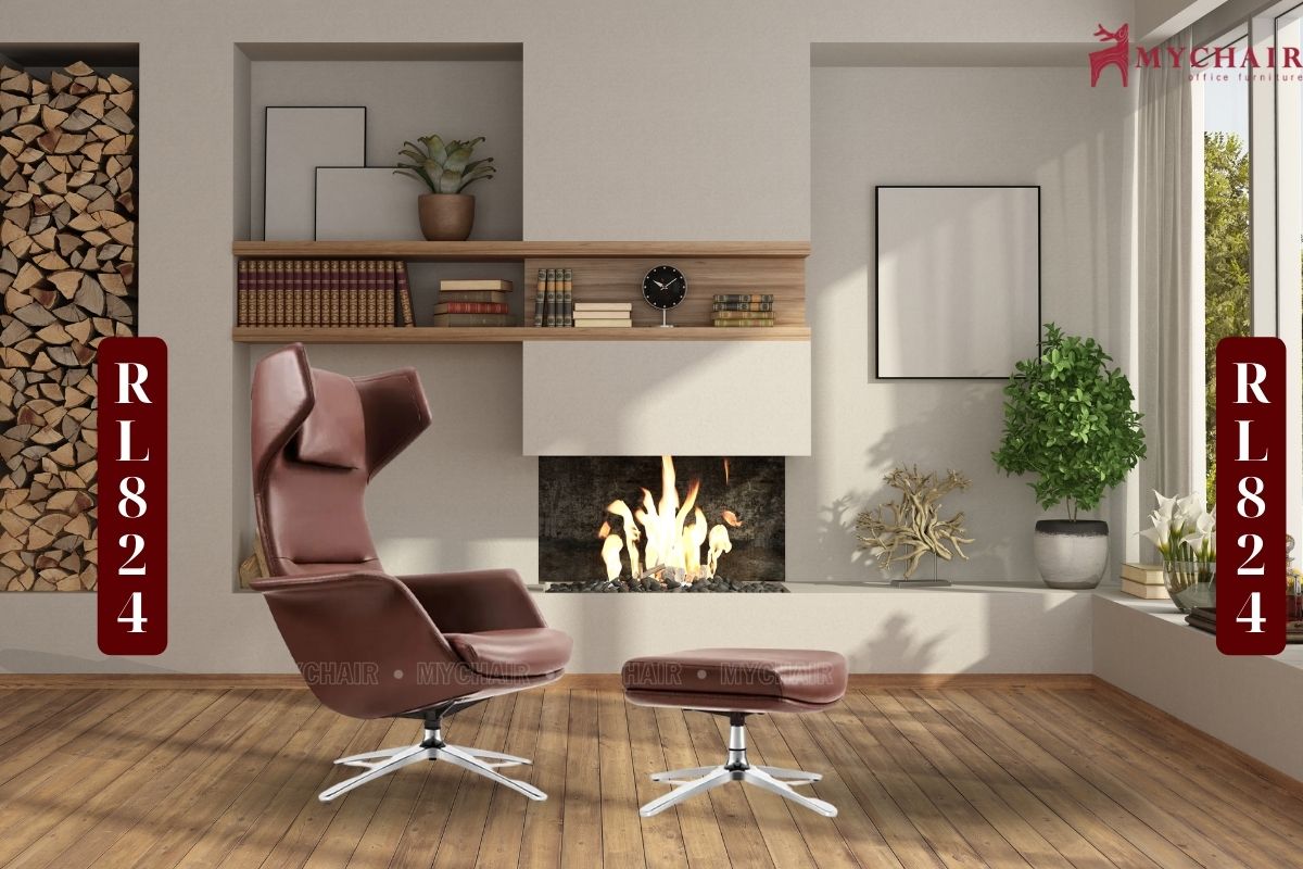 Ghế thư giãn da cao cấp hiện đại RL824