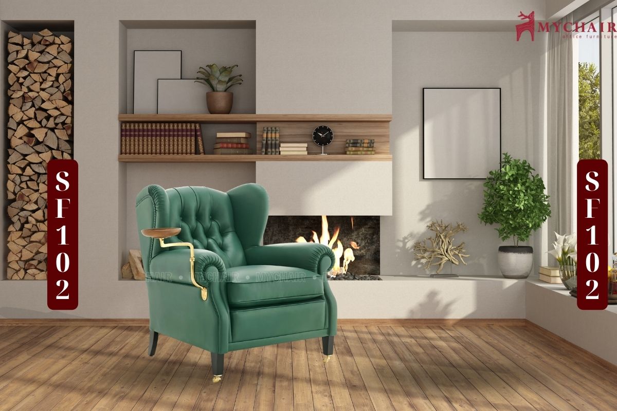 Armchair da cao cấp nhập khẩu MyChair SF102