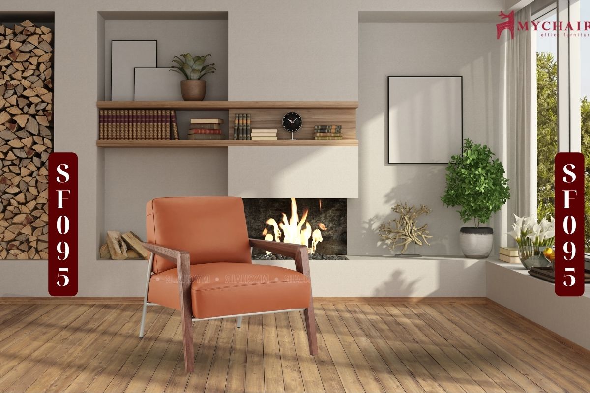 Ghế armchair thư giãn cao cấp nhập khẩu MyChair SF095