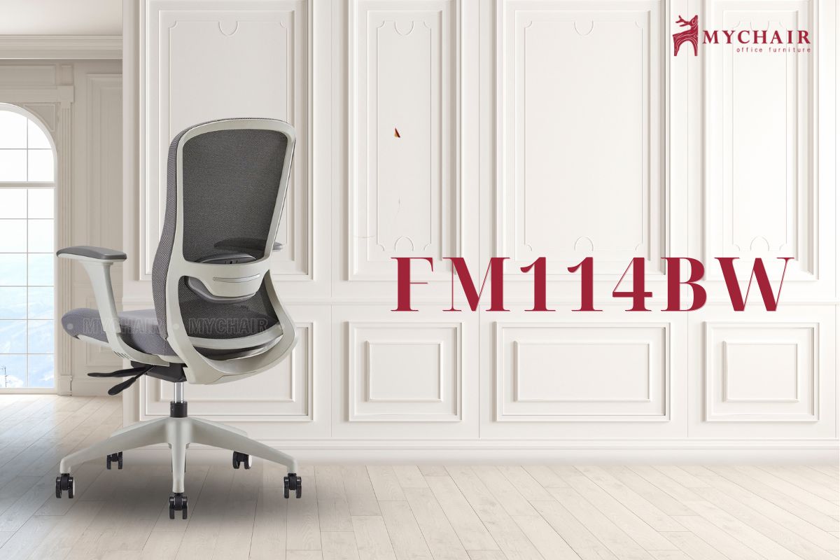 Ghế ergonomics cao cấp nhập khẩu MyChair FM114BW