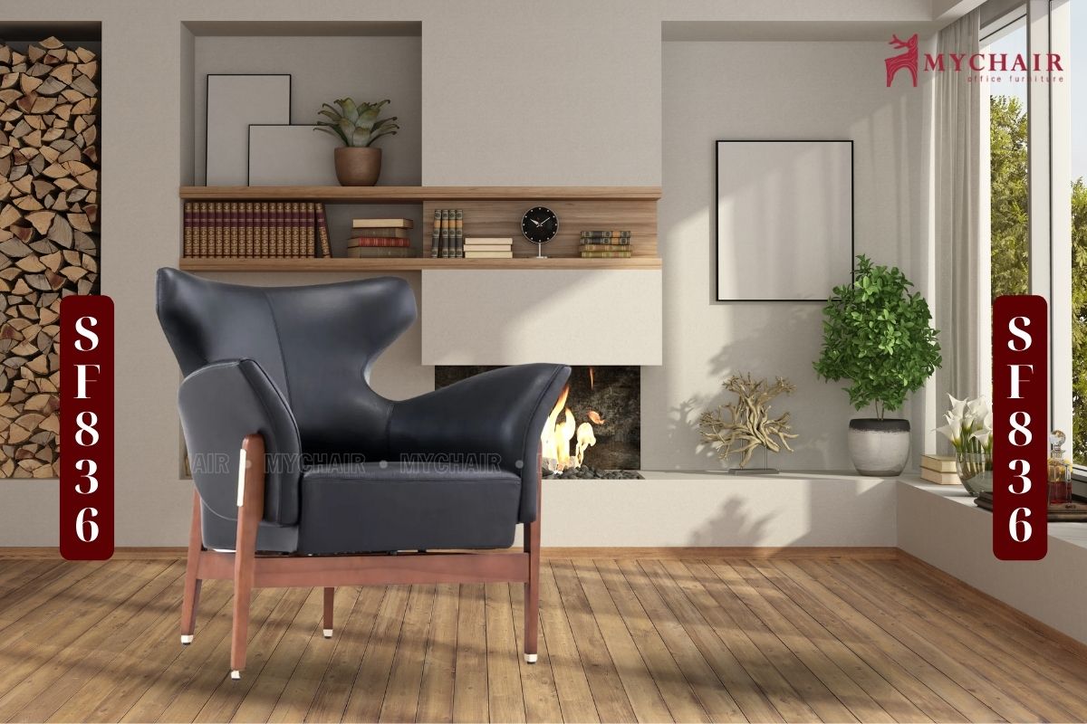 Armchair da cao cấp nhập khẩu MyChair SF836